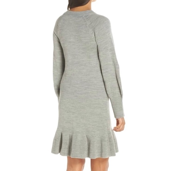Eliza J Balloon Sleeve Sweater Dress - Picture 2 of 8